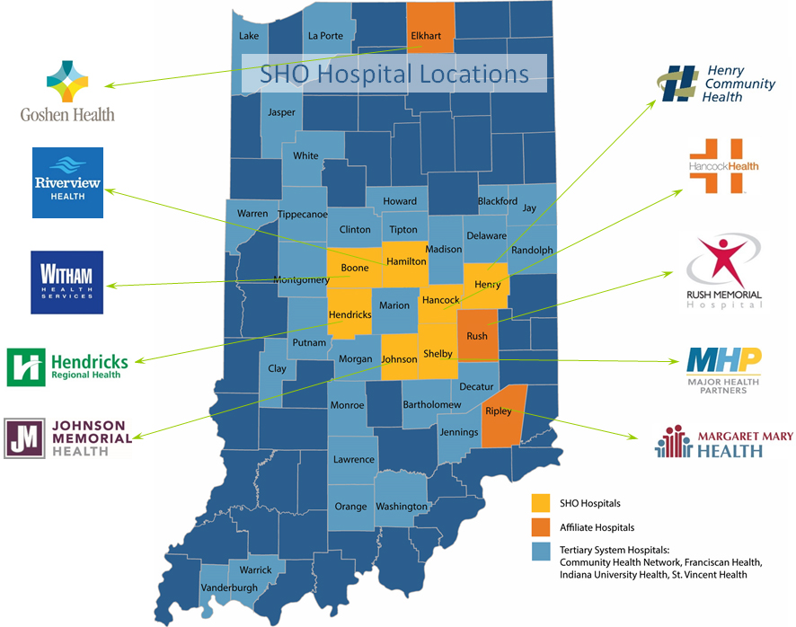 Hospital Map 2019
